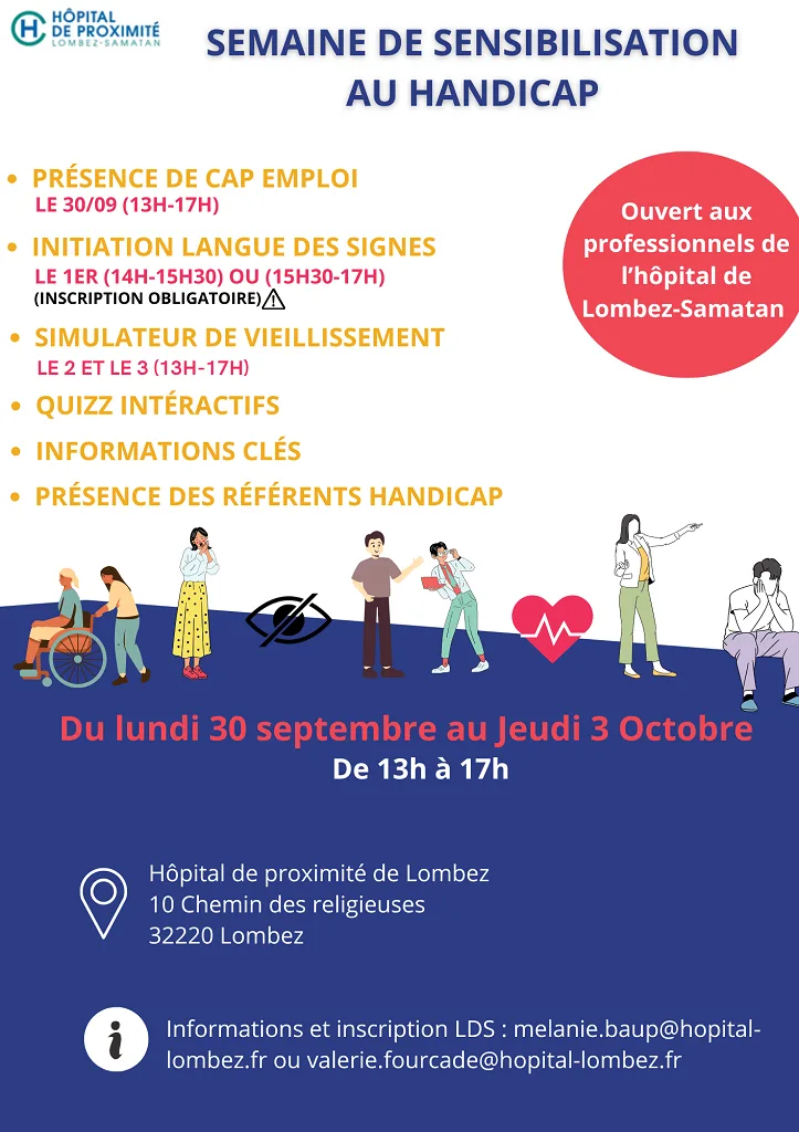 Flyer Semaine handicap